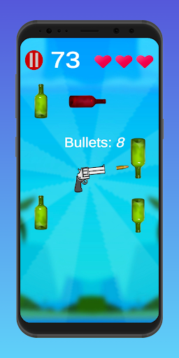 Android application Bottle Shooting Game screenshort