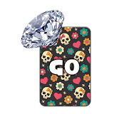GO KB SKIN - Skull Diamonds icon
