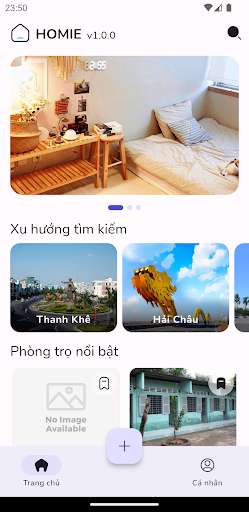 Android application Homie screenshort