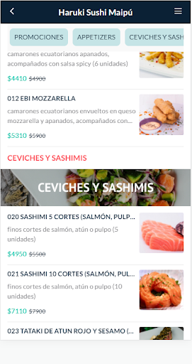 Haruki Sushi Screen 3