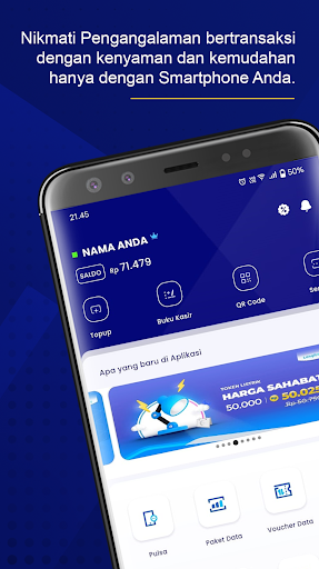 LangitPay - Pulsa, Data & PPOB Screen 2
