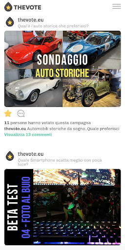 Android application TheVote screenshort