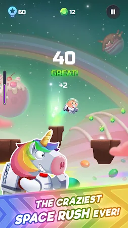 Game screenshot Cosmo Bounce - The craziest sp hack