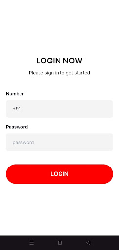 Android application Foodeats Delivery Agent screenshort