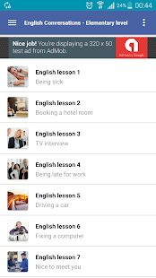 Learning English Conversation for Elementary