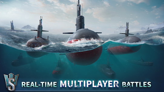 WORLD of SUBMARINES: Navy Warships Battle Wargame Mod Apk 2.1 (Endless Ammo) 4