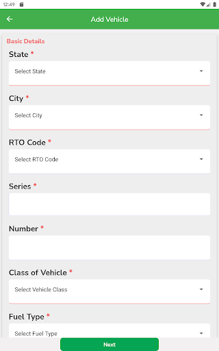 Recycle Vehicle Screen 2