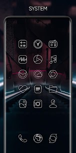 Vera Outline White Apk- White linear icons (Paid) Download 1
