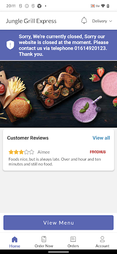 Jungle Grill Express Screen 2