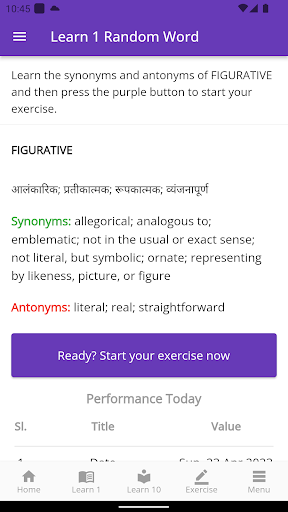 CBSE English 11 and 12 Words