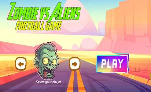 Alien Vs Zombie Football Fun