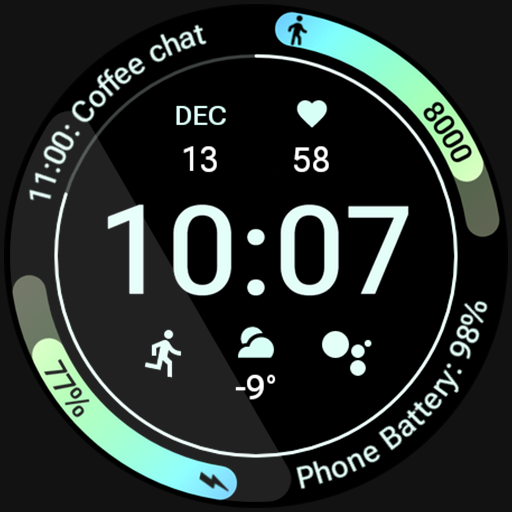 Athlete 2 Wear OS Watch face Apps on Google Play