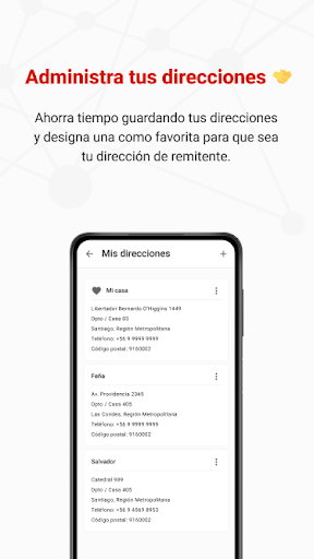App CorreosChile Screen 3