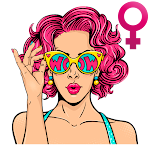 Cover Image of 下载 🌺Animated stickers of women WAStickerapps🌺 1.11 APK