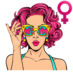Imagen de icono Wasticker mujeres stickers