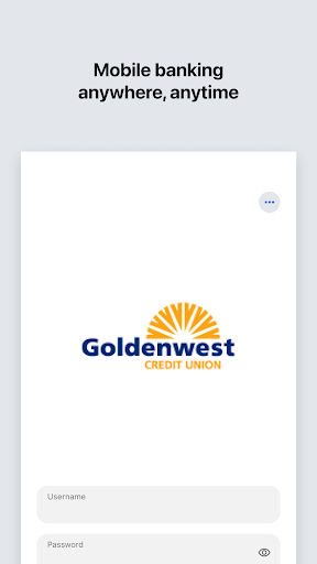 Android application Goldenwest Mobile Banking screenshort