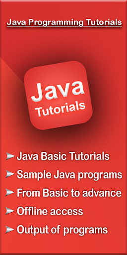 Android application Java Programming Tutorials screenshort