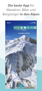 3D-Karte Ski, Wandern & Biken Screenshot