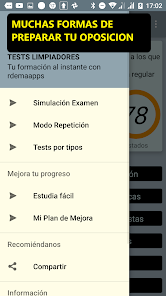 Screenshot 4 Test para oposiciones a Conser android