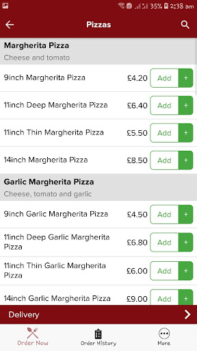 Caesers Pizza Selby Screen 3
