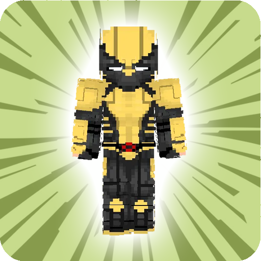 Superhero Skins for Minecraft Laai af op Windows