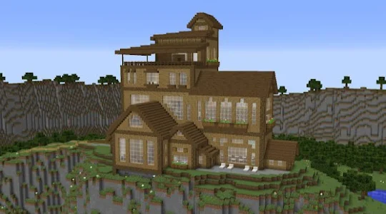 Craftsman Wooden Mansion Build