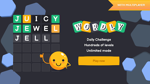 Wordly - unlimited word game apklade screenshots 1