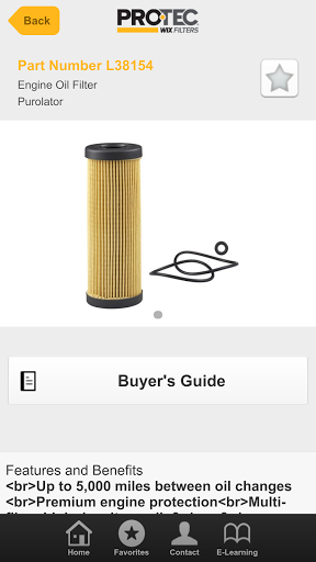 Pro-Tec Automotive Filters Screen 3