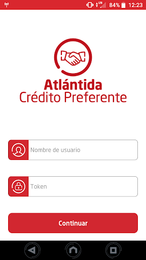 Android application Atlántida Crédito Preferente screenshort