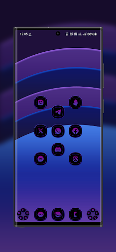 Screenshot of The Void Icon Pack