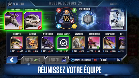 Jurassic World™: le jeu Capture d'écran