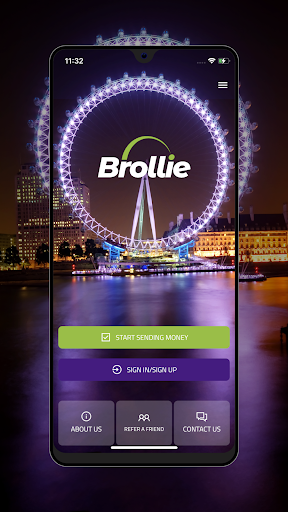Android application Brollie Pay screenshort