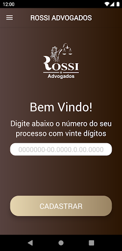 Android application Rossi Advogados Associados screenshort