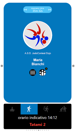 JudoTrack Screen 2