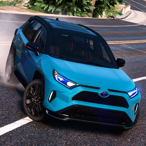 Car RAV4 Toyota Driving Game