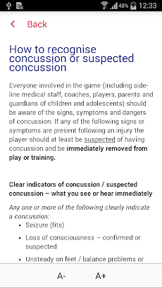 World Rugby Concussionのおすすめ画像4