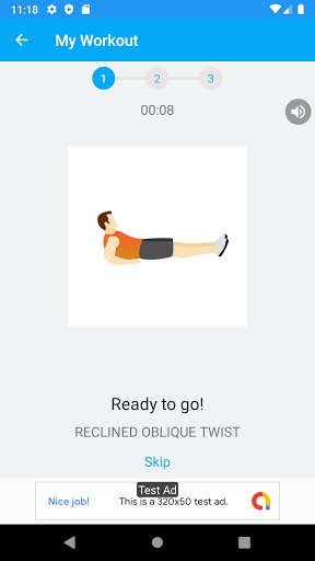 28 Days Fitness Challenge Screen 3