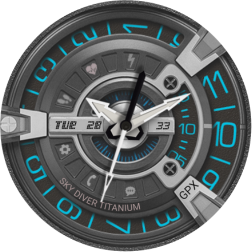Sky Diver Titanium Wear OS Download on Windows