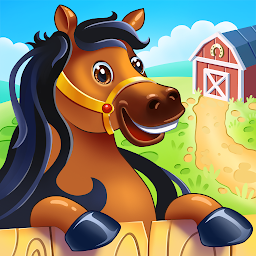 Imagen de ícono de Juegos de granja para niños