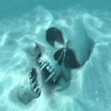 Watery Skull LWP icon
