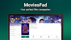 screenshot of MoviesFad - Your movie manager