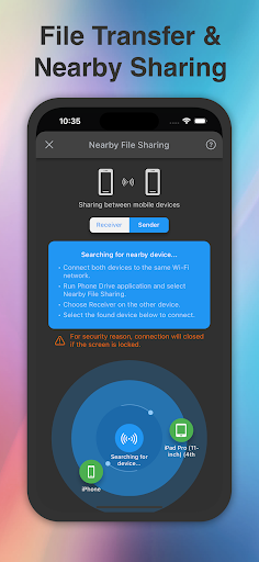 Screenshot of Phone Drive: File Manager