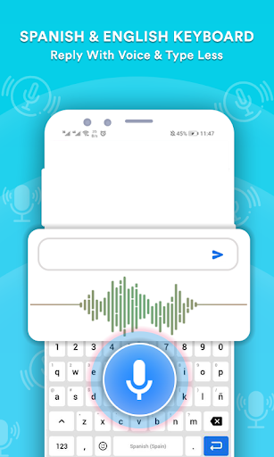 Spanish English Keyboard Screenshot