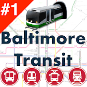 Baltimore Transport: Offline MTA maps in Maryland
