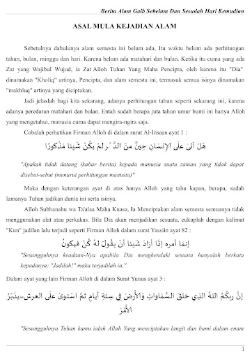 Berita Alam Gaib Hari Kemudian Screen 3