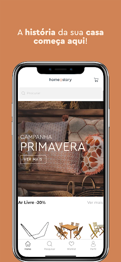 Android application Home Story screenshort