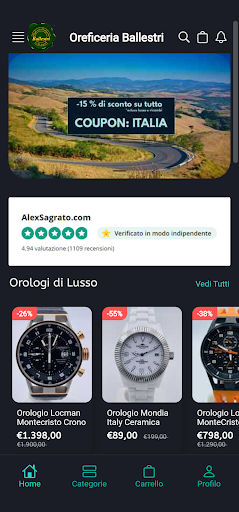 Android application AlexSagrato Orologi screenshort