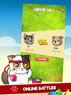 CUTE WARS PUZZLE BATTLE – Cats vs Dogs Match 3