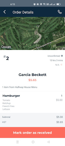 ForeOrder Employee Screen 3