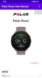 Polar Pacer User Manual